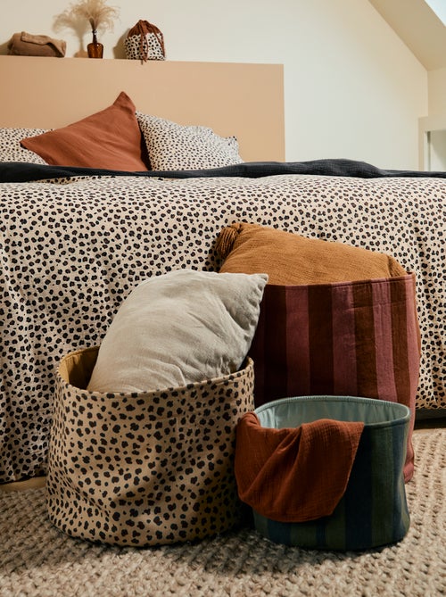Conjunto de 3 cestos para roupa suja - Kiabi Home - Kiabi