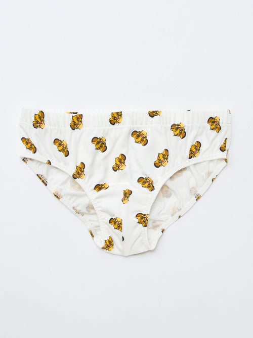 Conjunto de 3 cuecas 'Disney' em algodão - Kiabi