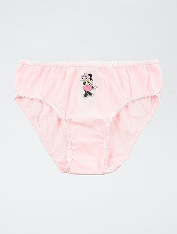 Conjunto de 3 cuecas 'Disney' 'Minnie' em algodão