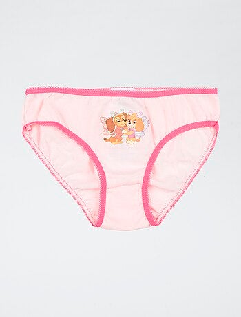 Conjunto de 3 cuecas 'Patrulha Pata' em algodão