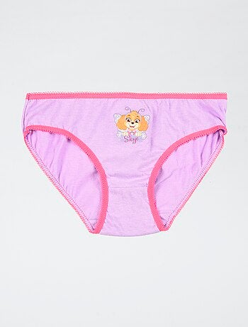 Conjunto de 3 cuecas 'Patrulha Pata' em algodão
