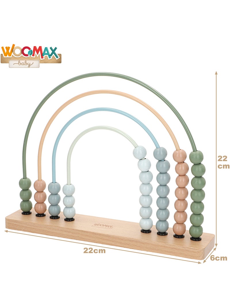 Conjunto de 3 jogos de madeira para bebês WOOMAX N/D - Kiabi