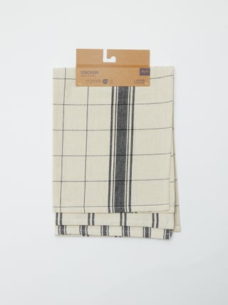 Conjunto de 3 panos de cozinha - Kiabi Home