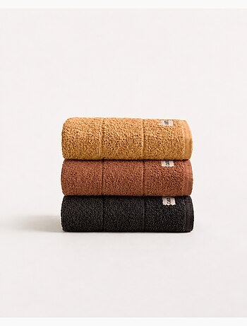 Conjunto de 3 panos de cozinha 100% algodão, cores sortidas, tecido turco - Gamusi.