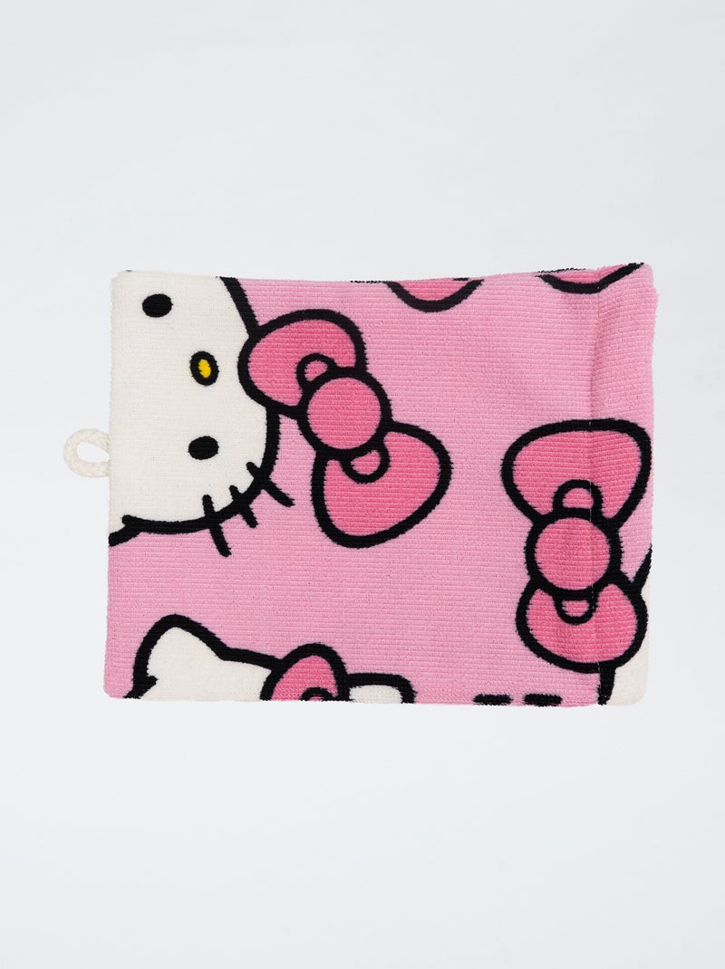 Conjunto de 3 panos de toilette 'Hello Kitty' Rosa - Kiabi