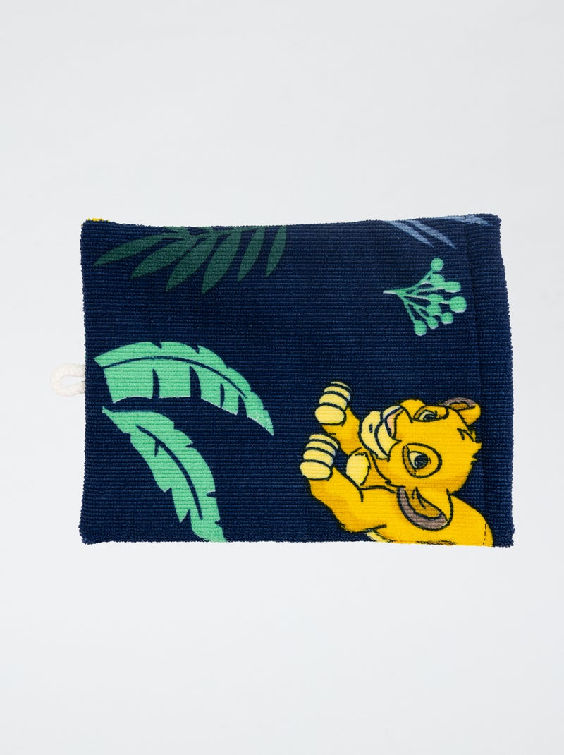 Conjunto de 3 panos de toilette 'Rei Leão' Azul - Kiabi