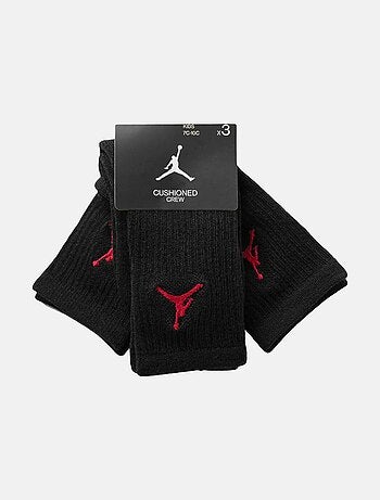 Conjunto de 3 pares de meias - jordan