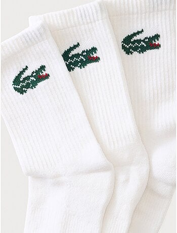 Conjunto de 3 pares de meias - lacoste