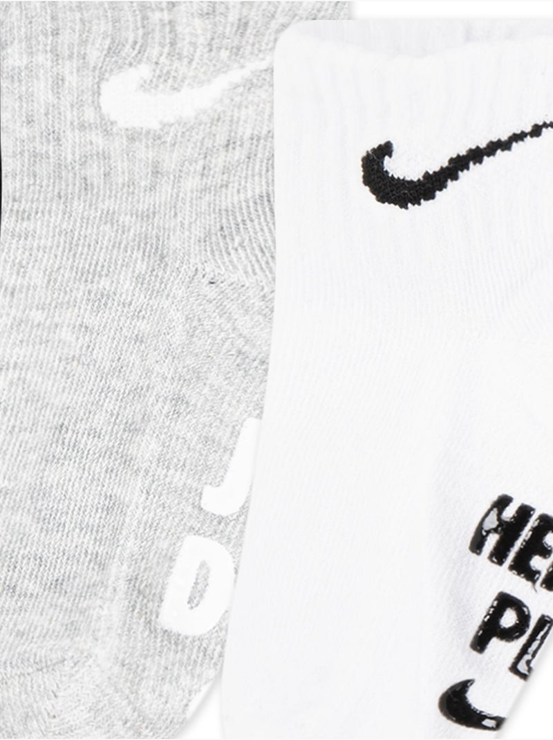 Conjunto de 3 pares de meias - Nike Branco - Kiabi