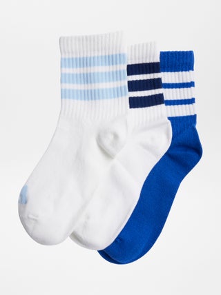 Conjunto de 3 pares de meias 'adidas'