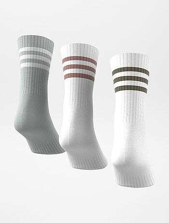 Conjunto de 3 pares de meias 'adidas'