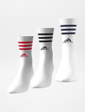 Conjunto de 3 pares de meias 'adidas'