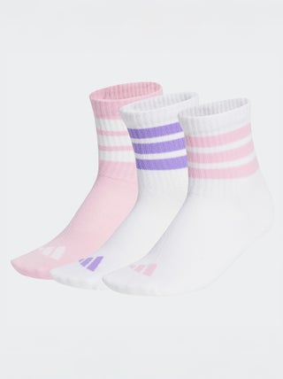 Conjunto de 3 pares de meias 'Adidas'