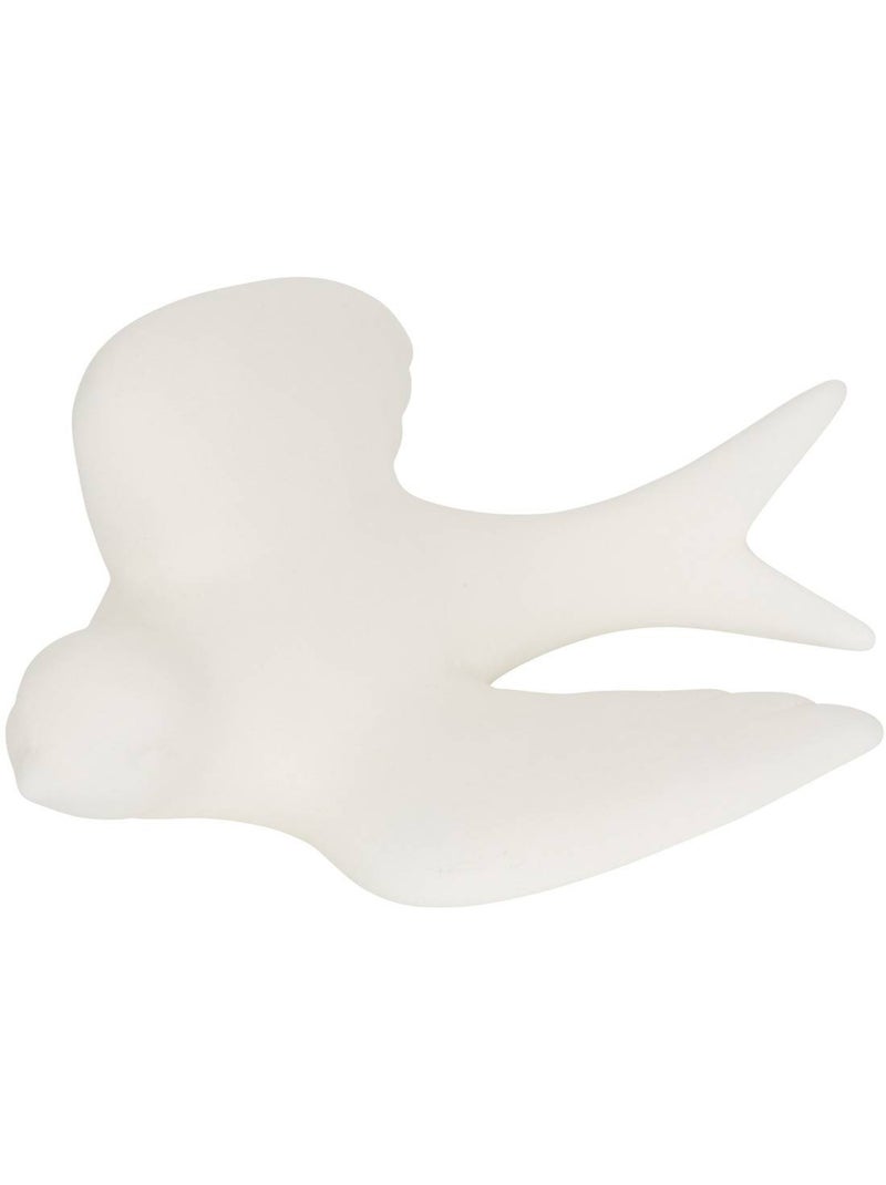 Conjunto de 3 pássaros em dolomita para decoração de parede Branco - Kiabi