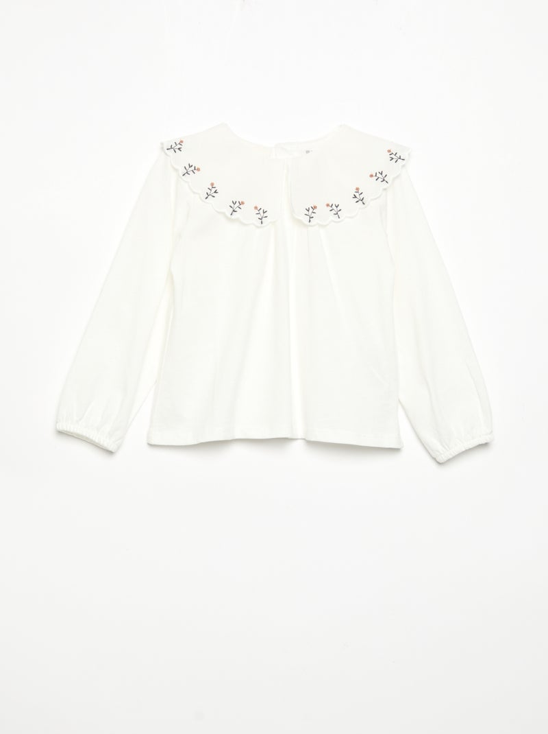 Conjunto de 3 peças - Colete + T-shirt + calças Branco - Kiabi