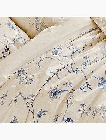 Conjunto de 3 peças de roupa de cama com estampado de inspiração japonesa: capa + fronhas