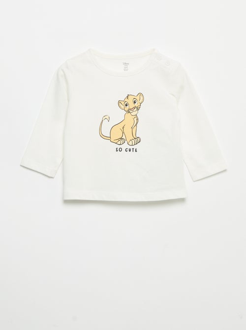 Conjunto de 3 peças 'Disney' - Camisola + calças + T-shirt de manga comprida - Kiabi