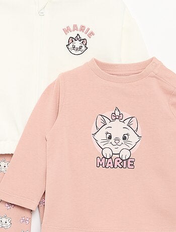 Conjunto de 3 peças 'Disney' - camisola com capuz + T-shirt + legging