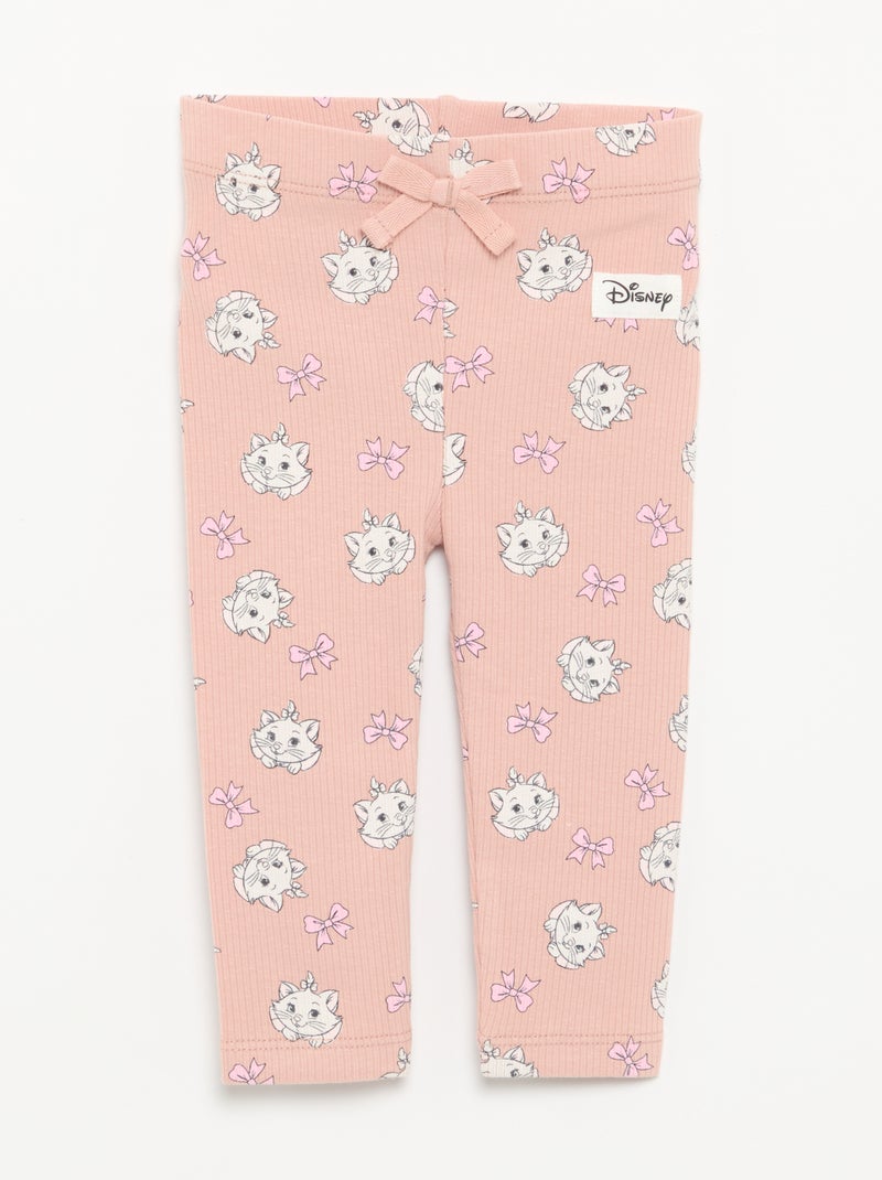 Conjunto de 3 peças 'Disney' - camisola com capuz + T-shirt + legging Rosa - Kiabi