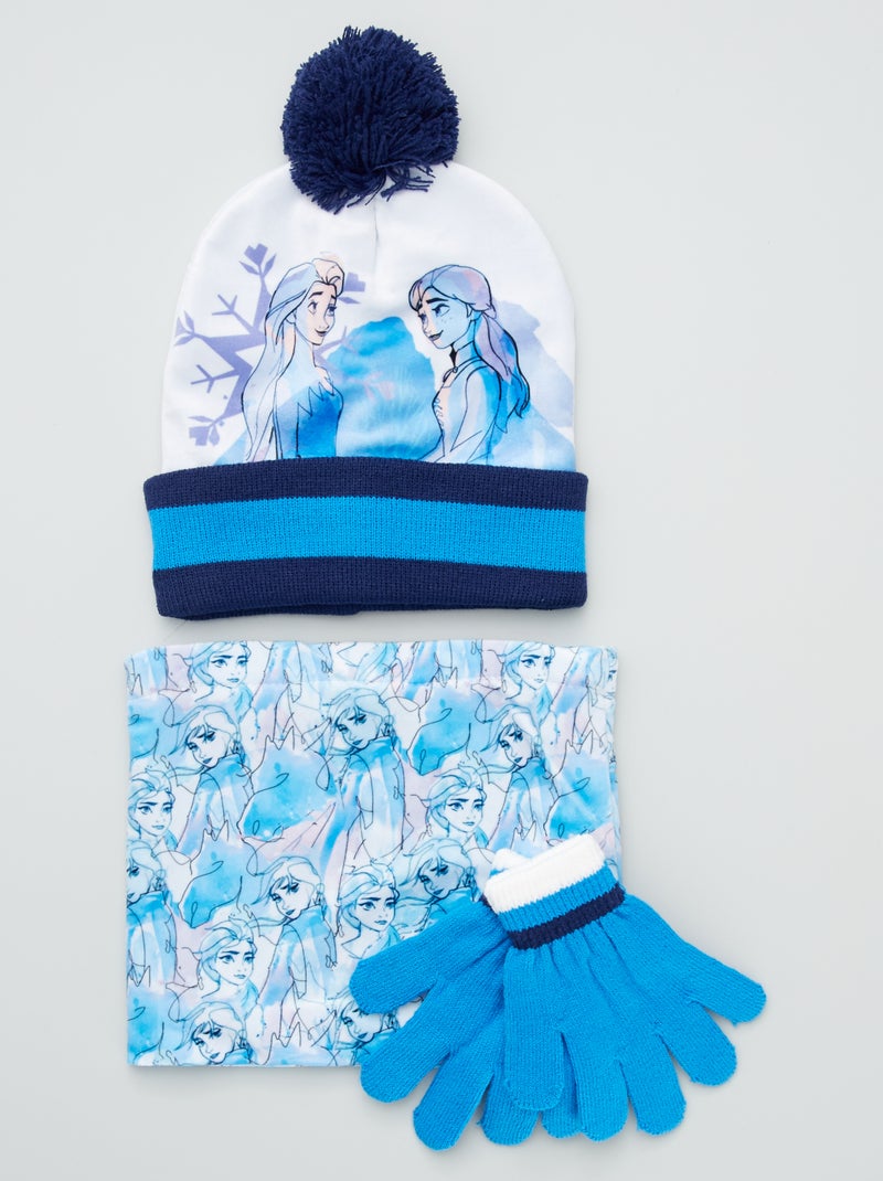 Conjunto de 3 peças 'Frozen' Azul - Kiabi