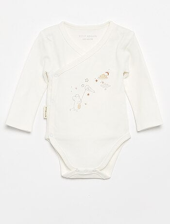 Conjunto de 3 peças 'Petit Béguin' - Body + pijama + doudou