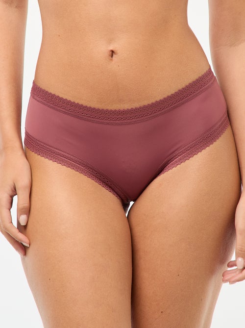 Conjunto de 3 shorties em microfibra estampada - Kiabi