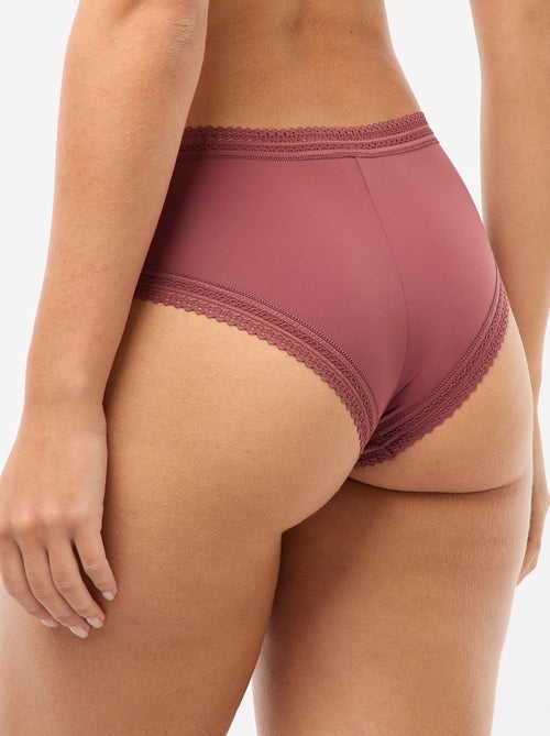 Conjunto de 3 shorties em microfibra estampada - Kiabi