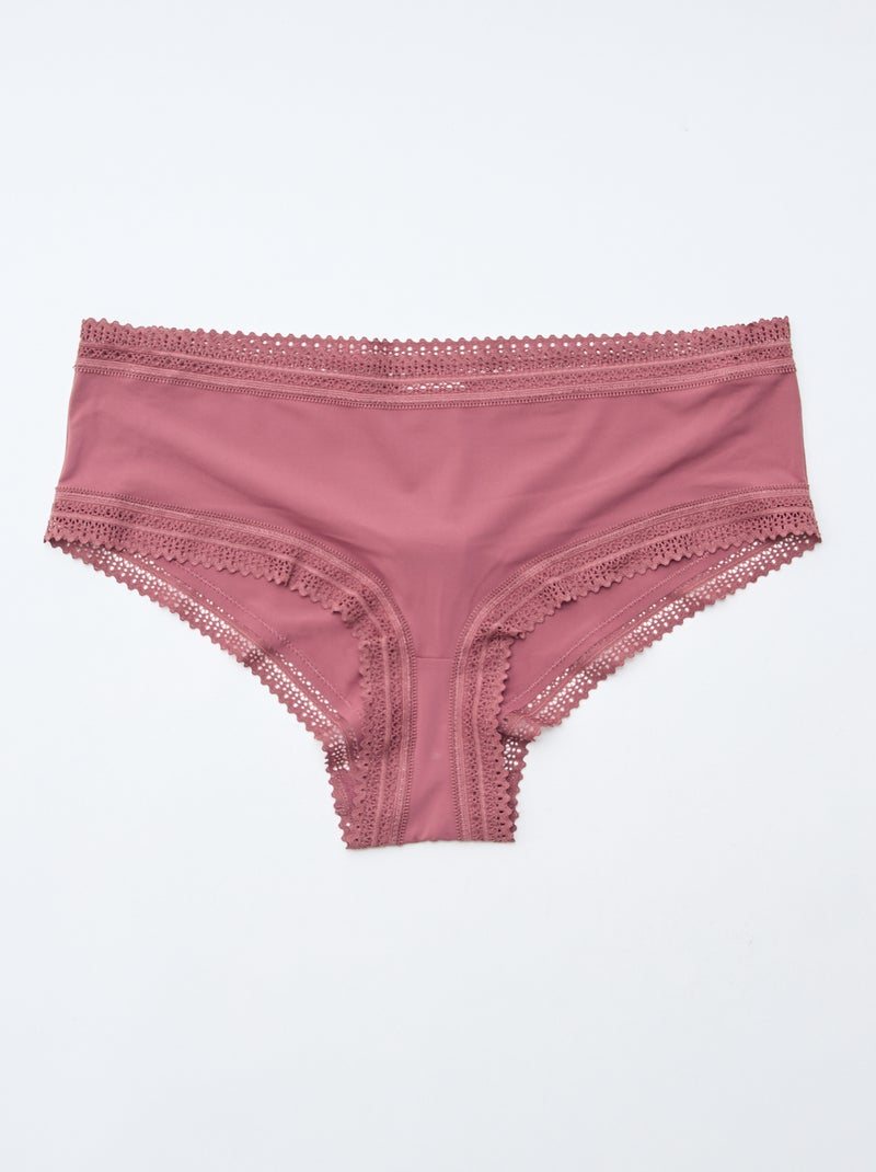 Conjunto de 3 shorties em microfibra estampada Verde - Kiabi