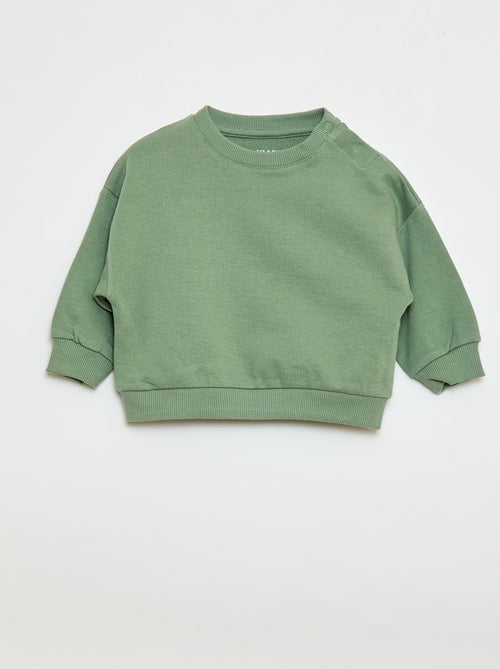 Conjunto de 3 sweatshirts lisas - Kiabi