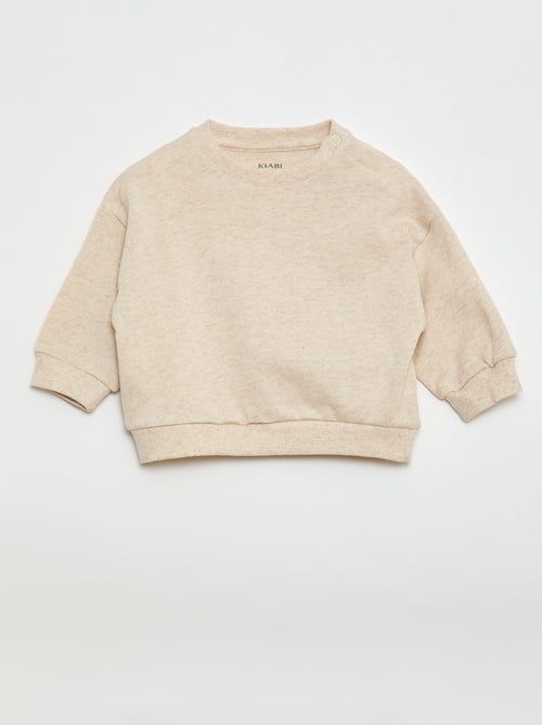 Conjunto de 3 sweatshirts lisas - Kiabi