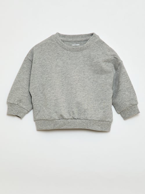 Conjunto de 3 sweatshirts lisas - Kiabi