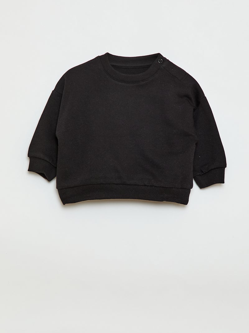 Conjunto de 3 sweatshirts lisas Cinza - Kiabi
