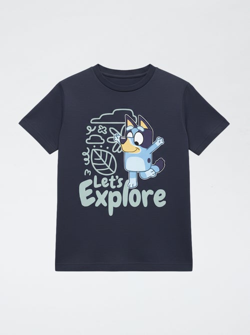 Conjunto de 3 t-shirts 'Bluey' de manga curta em algodão - Kiabi