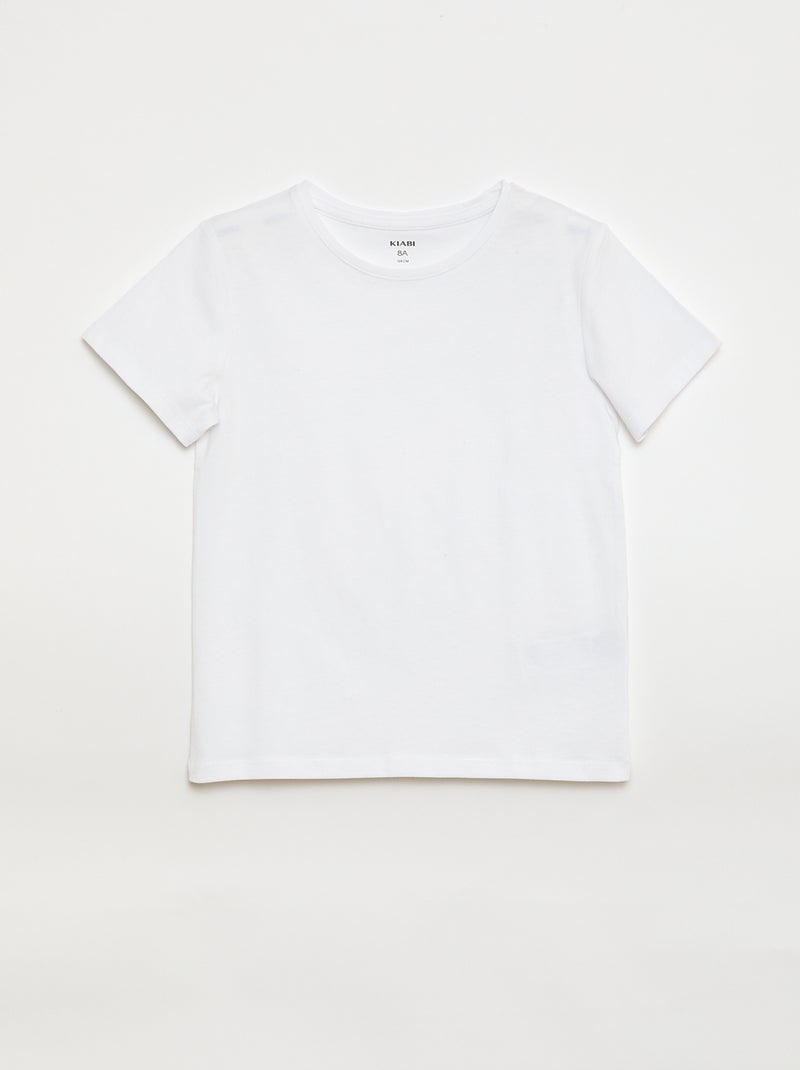 Conjunto de 3 t-shirts de manga curta Azul - Kiabi