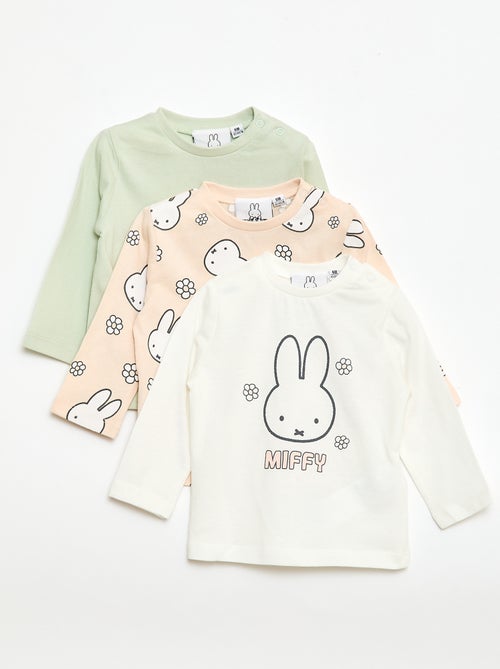 Conjunto de 3 t-shirts 'Miffy' - Kiabi