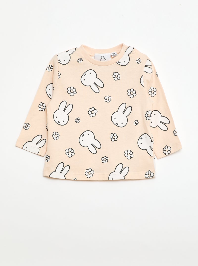 Conjunto de 3 t-shirts 'Miffy' Branco - Kiabi