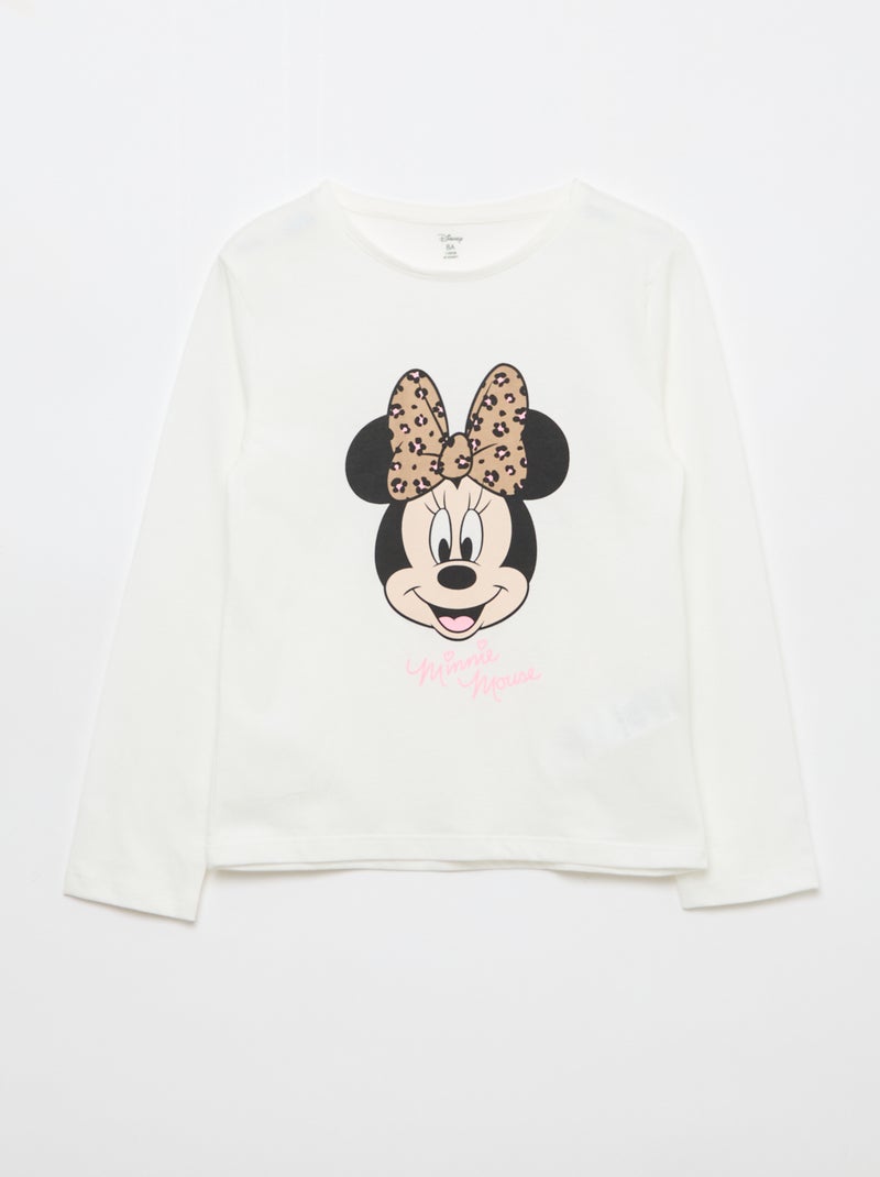 Conjunto de 3 t-shirts 'Minnie' Branco - Kiabi