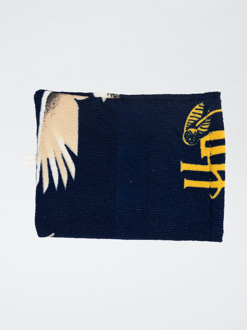 Conjunto de 3 toalhas de rosto 'Harry Potter' Preto - Kiabi