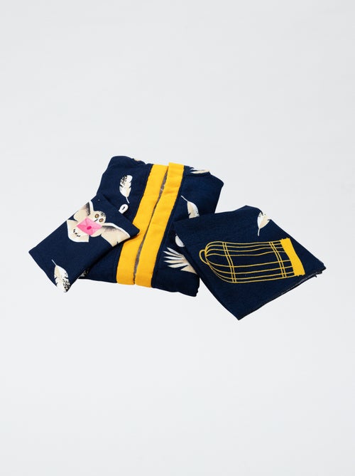 Conjunto de 3 toalhas de rosto 'Harry Potter' - Kiabi