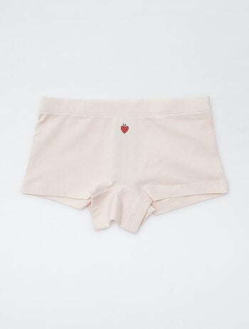 Conjunto de 4 cuecas shorty com estampado