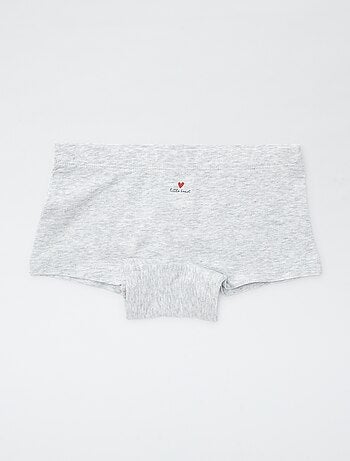 Conjunto de 4 cuecas shorty com estampado