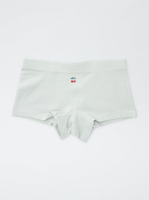 Conjunto de 4 cuecas shorty com estampado - Kiabi