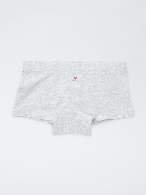 Conjunto de 4 cuecas shorty com estampado - Kiabi