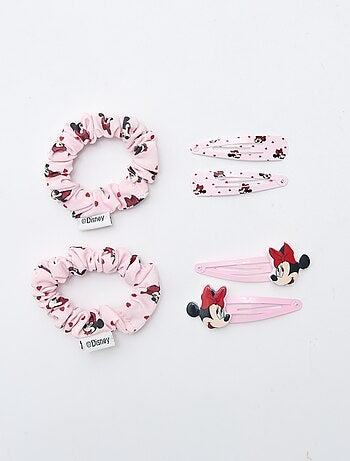 Conjunto de 4 ganchos + 2 elásticos 'Stitch'