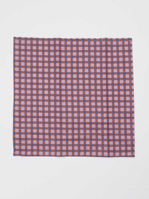 Conjunto de 4 guardanapos de mesa - Kiabi Home - Kiabi Conjunto de 4 guardanapos de mesa - Kiabi Home - Kiabi