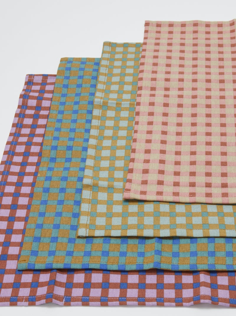 Conjunto de 4 guardanapos de mesa - Kiabi Home BEGE - Kiabi