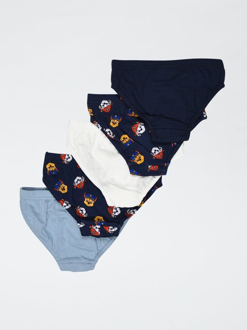 Conjunto de 5 cuecas 'Patrulha Pata' - Kiabi