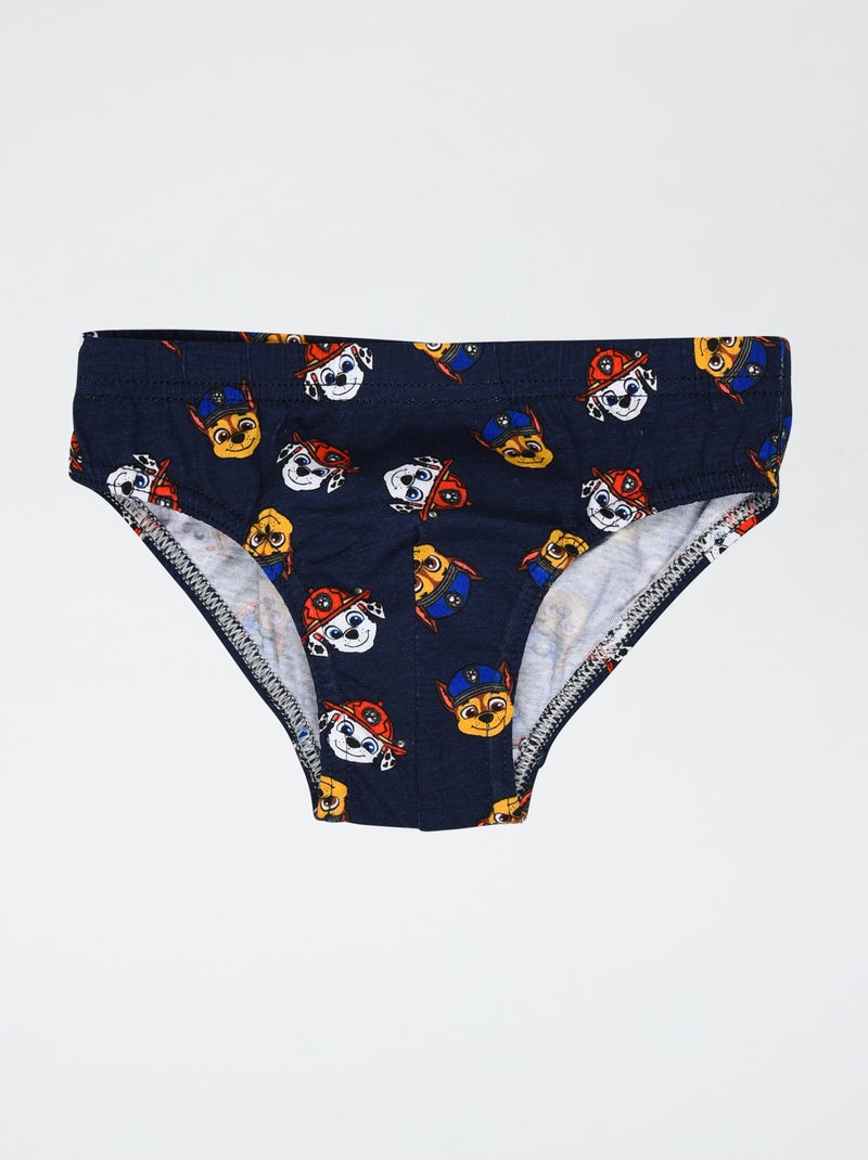 Conjunto de 5 cuecas 'Patrulha Pata' Azul - Kiabi