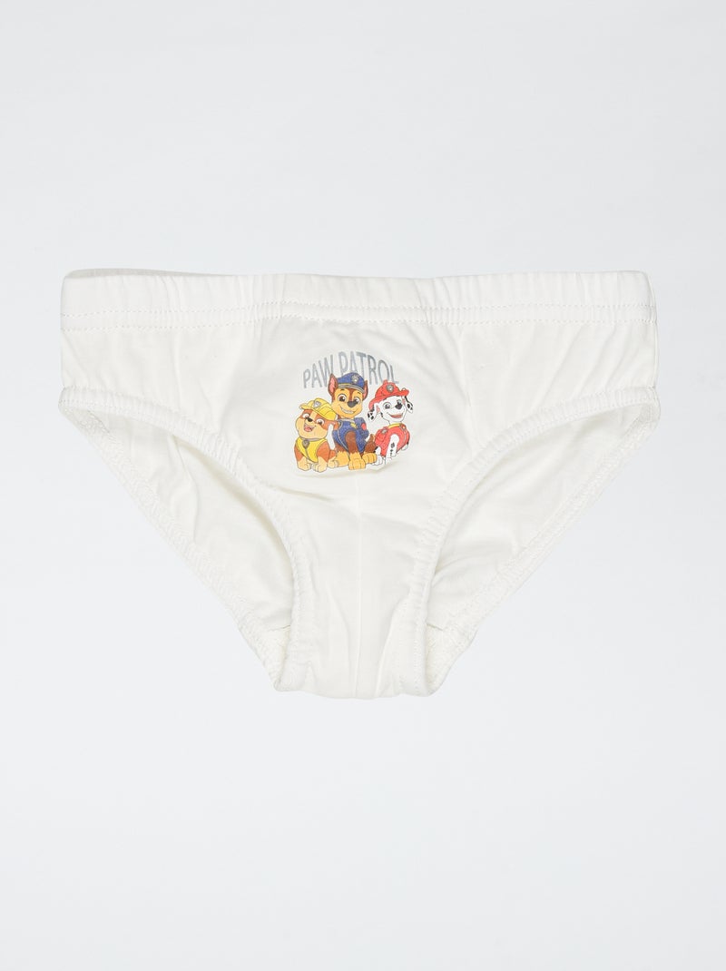 Conjunto de 5 cuecas 'Patrulha Pata' Azul - Kiabi