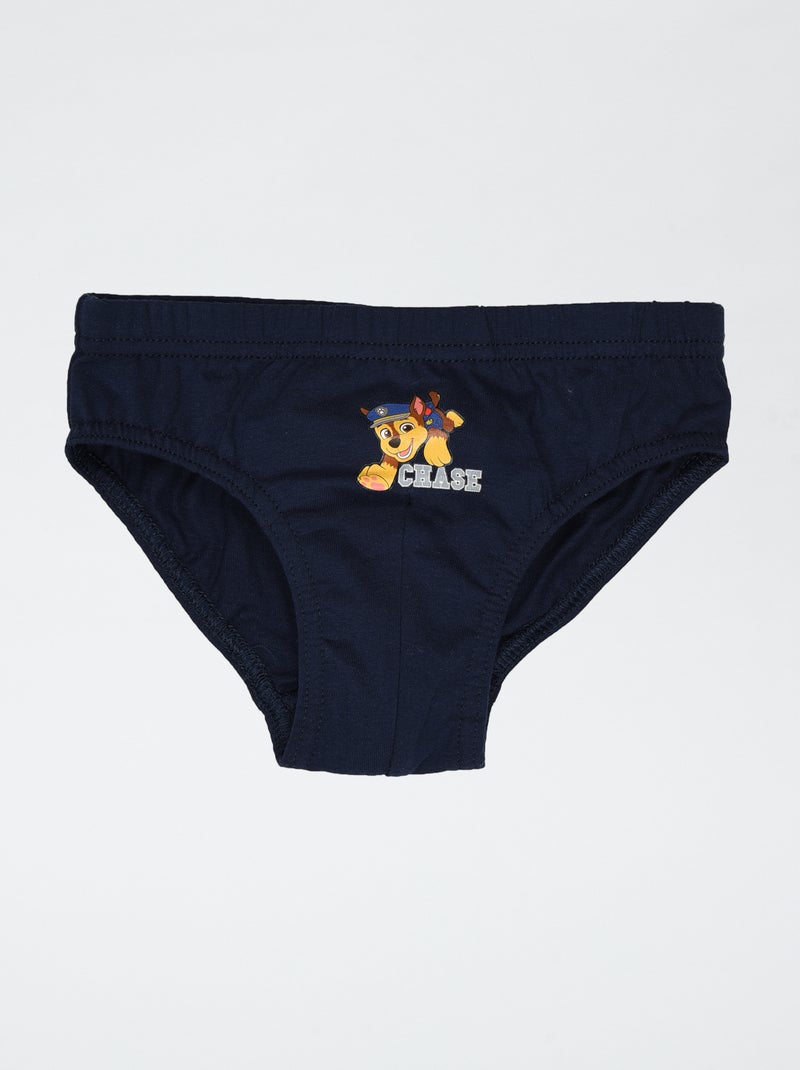 Conjunto de 5 cuecas 'Patrulha Pata' Azul - Kiabi